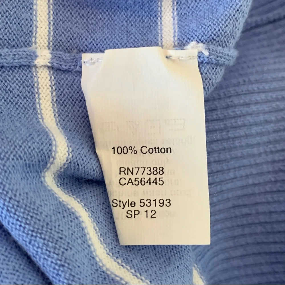Two J. Crew Factory Periwinkle Sweaters - Picture 7 of 13